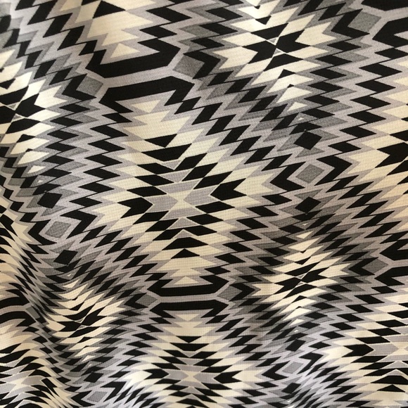 BeBop grey geometric print mini sundress - Picture 7 of 10